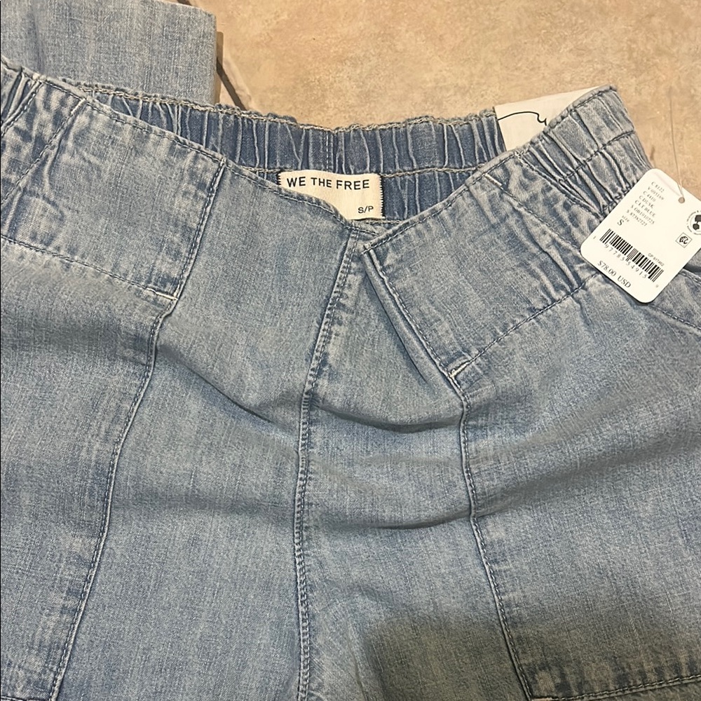We The Free Light Blue Flare Jeans